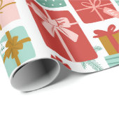 Hübsches Pressenpapier Geschenkpapier (Rolleneckpunkt)