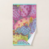 Hübsches Prickly Pear Handtuch Set Badetuch (Handtuch)