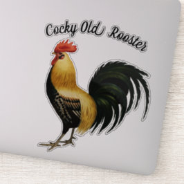Hübsches Proud-Rooster Aufkleber