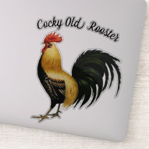 Hübsches Proud-Rooster Aufkleber