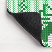 Hübsches Pullover-Muster Jingle Glocken und Merry Mousepad (Ecke)