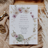 Hübsches Pumpkin-Brautparty Einladung