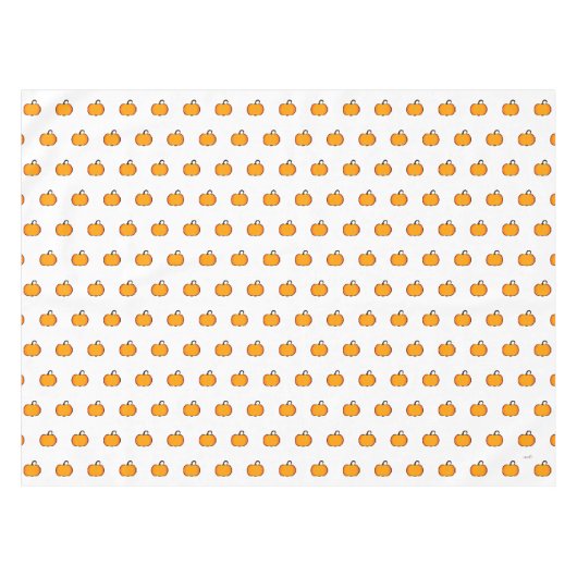 Hübsches PumpkinS Pattern Tablecloth Tischdecke (Vorderseite (Horizontal))