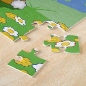 Hübsches Puzzle mit personalisiertem Namen. (Seite)