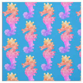 Hübsches Rainbow-Seepferd Stoff