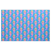 Hübsches Rainbow-Seepferd Stoff (Fat Quarter (45,7 x 55,9 cm))