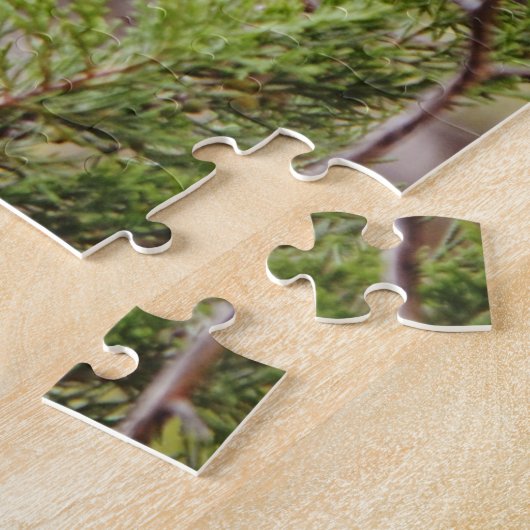 Hübsches Red Kardinal Bird Nature Puzzle (Seite)