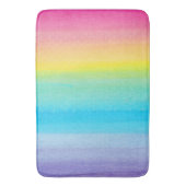Hübsches Regenbogendesign Badematte (Vorderseite Vertikal)