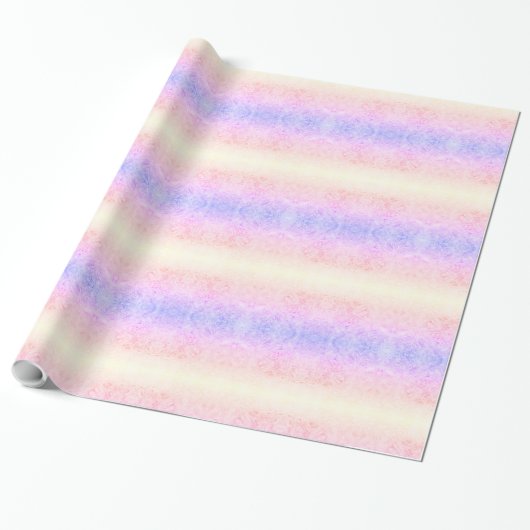 Hübsches Regenbogenfrostdesign Geschenkpapier (Ungerollt)