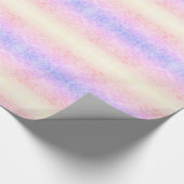 Hübsches Regenbogenfrostdesign Geschenkpapier (Ecke)