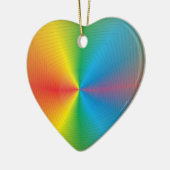 Hübsches Regenbogenherz> Weihnachtsschmuck (Links)