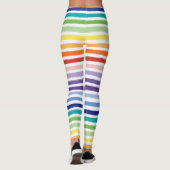 Hübsches Regenbogenmuster Leggings (Rückseite)