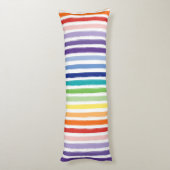 Hübsches Regenbogenmuster Seitenschläferkissen (Rückseite (Vertikal))