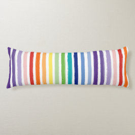 Hübsches Regenbogenmuster Seitenschläferkissen