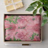 Hübsches rosa Azalea Tissue Paper Seidenpapier (Geschenk)