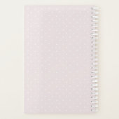 Hübsches Rosa Einhorn Girl's Secret Diary Planer (Rückseite)