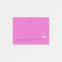 Hübsches Rosa Flamingo-Bibelverse