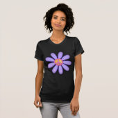 Hübsches rosa Friedenszeichen T-Shirt (Vorne ganz)