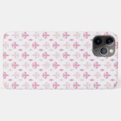 Hübsches rosa Lilien-Muster Case-Mate iPhone Hülle (Rückseite (Horizontal))