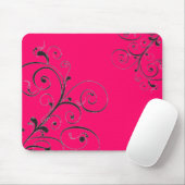 hübsches Rosa Mousepad (Mit Mouse)