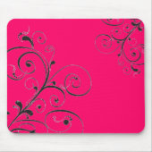 hübsches Rosa Mousepad (Vorne)