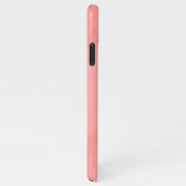 Hübsches rosa Pergament iPhone Hülle (Rechte Seite)