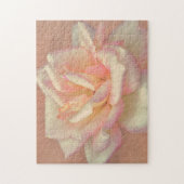 Hübsches Rosa Rose Blume Puzzle (Vertikal)