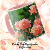 Hübsches Rosa Rosen Garten Tasse Cup