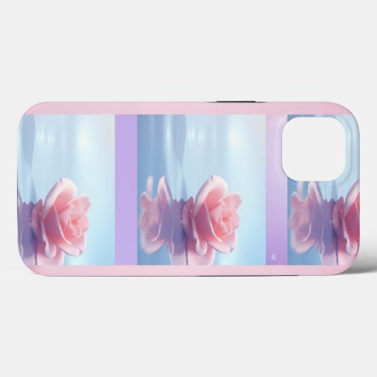 Hübsches Rosa Roses iPhone 13 Fall Case-Mate iPhone Hülle (Rückseite (Horizontal))