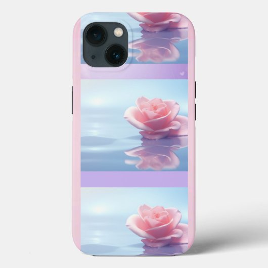 Hübsches Rosa Roses iPhone 13 Fall Case-Mate iPhone Hülle (Rückseite)