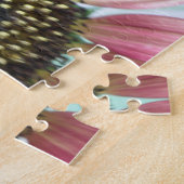 Hübsches Rosa Sonnenblumenpuzzle Puzzle (Seite)