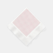 Hübsches rosa Tulpenmuster Papier Serviette (Ecke)