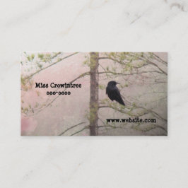 Hübsches Rosa und Pfeil Visitenkarte