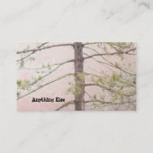 Hübsches Rosa und Pfeil Visitenkarte (Rückseite)