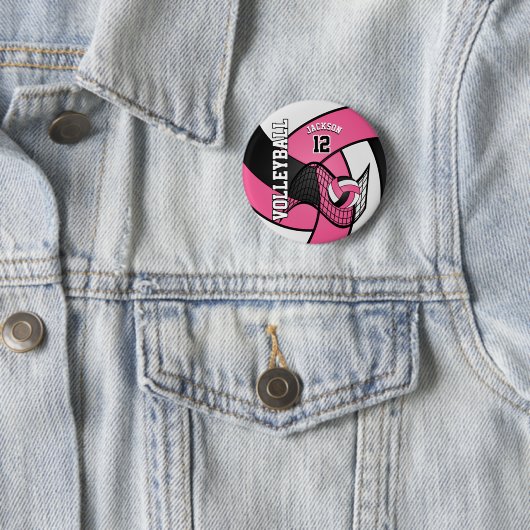 Hübsches Rosa und Weiß Button (Beispiel)