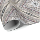 Hübsches rosafarbenes Aztekemuster Inspiriert Must Geschenkpapier (Rolleneckpunkt)