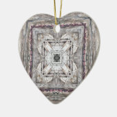 Hübsches rosafarbenes Aztekemuster Inspiriert Must Keramikornament (Links)