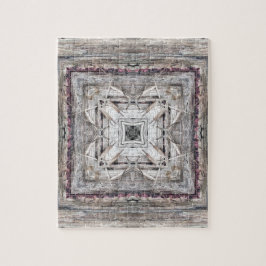 Hübsches rosafarbenes Aztekemuster Inspiriert Must Puzzle