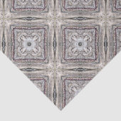 Hübsches rosafarbenes Aztekemuster Inspiriert Must Seidenpapier (Ausschnitt)