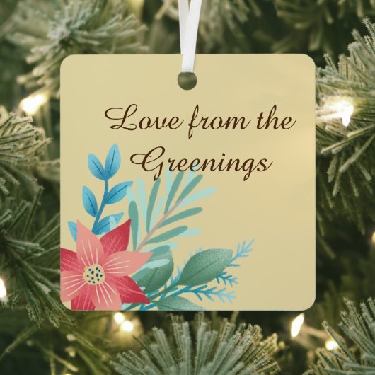 Hübsches rustikales Landhaus Ornament Aus Metall (InSitu)