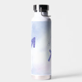 Hübsches Sagittarius Unterschrift Custom Lila Astr Trinkflasche (Links)