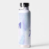 Hübsches Sagittarius Unterschrift Custom Lila Astr Trinkflasche (Rechts)