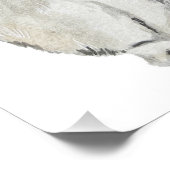 Hübsches Samtkaninchen Fotodruck (Ecke)