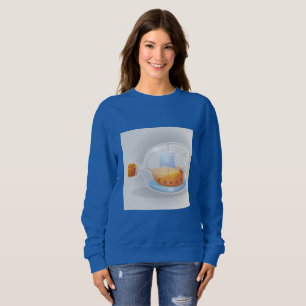 Hübsches Schiff-in-einer-Flasche-Sweatshirt - Vint Sweatshirt