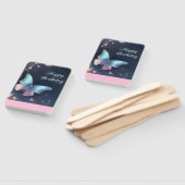 Hübsches Schimmernd-Schmetterling-Set von Fans Fächer (Non-assembled)