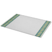 Hübsches Schneidebrett: Lilies of the Valley, Blue Schneidebrett (Ecke)