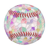 Hübsches Schneidglas Baseball (Rückseite)