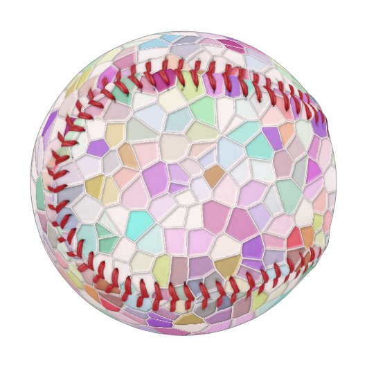 Hübsches Schneidglas Baseball (Vorderseite Links)