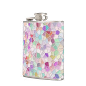 Hübsches Schneidglas Flachmann (Links)