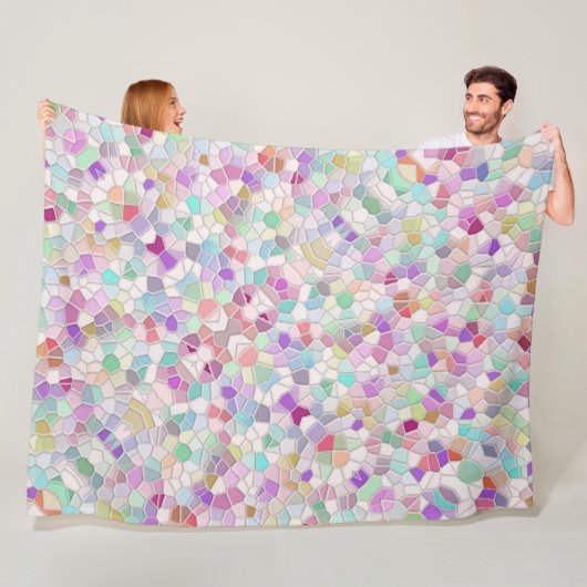 Hübsches Schneidglas Fleecedecke (Beispiel)